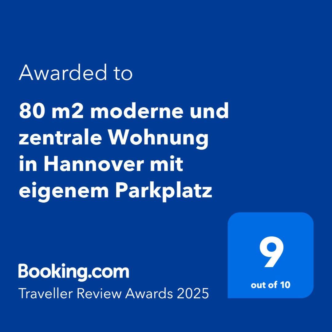 80 M2 Moderne Und Zentrale Wohnung In Hannover Mit Eigenem Parkplatz Екстериор снимка
